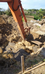digger mixing cob